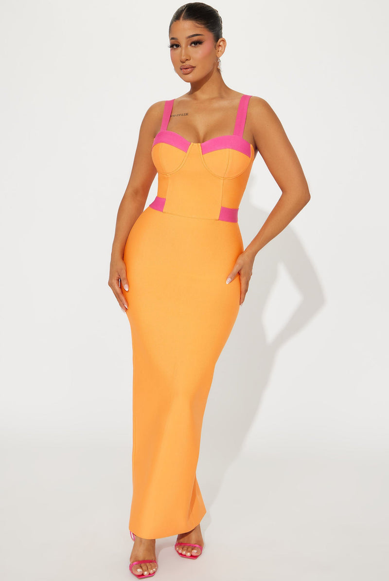 Amayah Bandage Maxi Dress