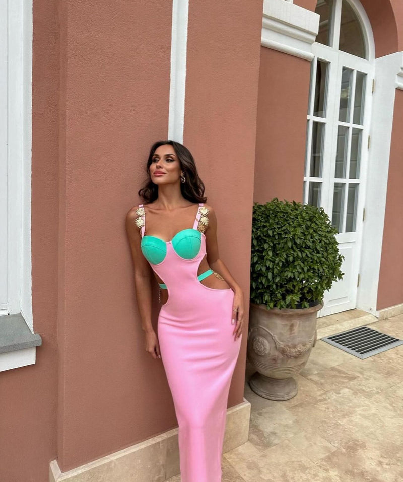 Mermaid Long Bandage Dress