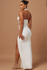 Blair Embellished Bandage Gown