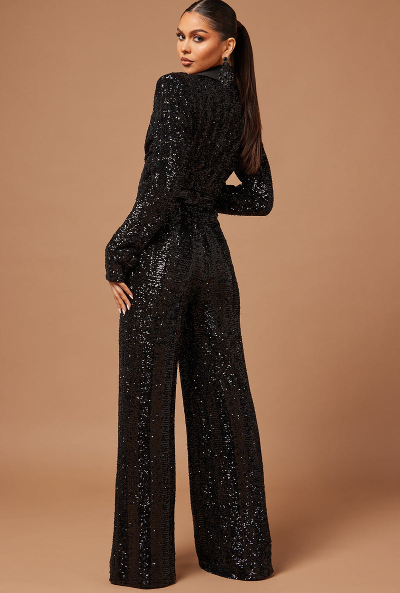 Paloma Sequin Jumpsuit